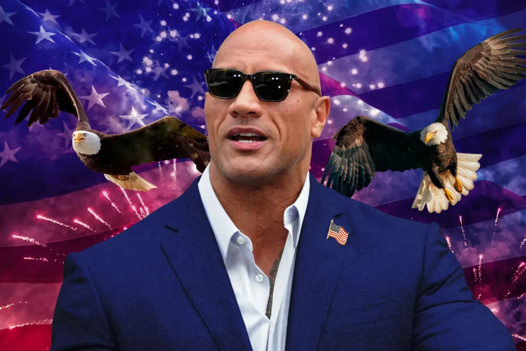 The Rock Presidente dos Estados Unidos da América